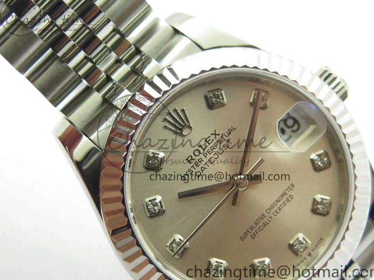 MiroTime 0513 Datejust 31mm 278271 SS BP Maker Best Edition Silver Crystal Dial on Jubilee Bracelet OnTrend 2741